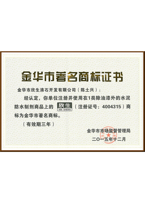 著名商標